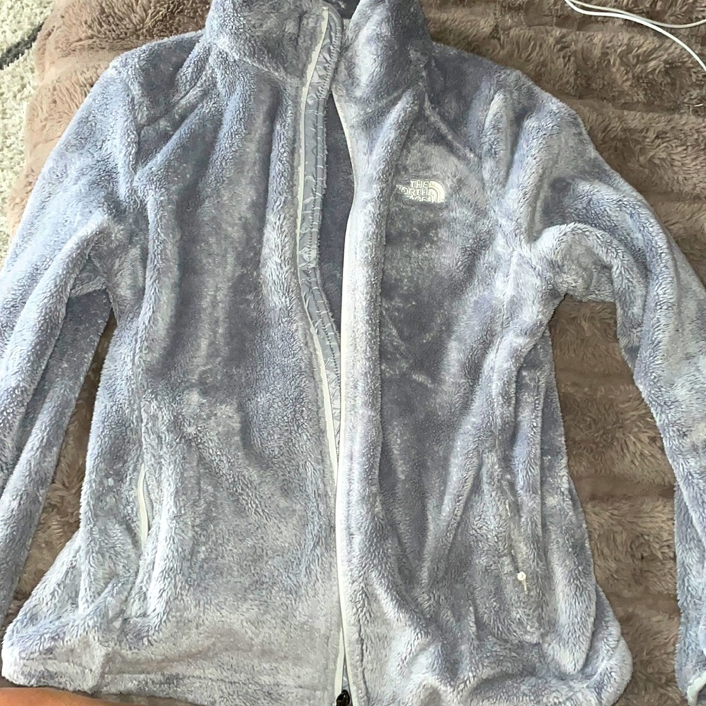Grey medium north face jacket